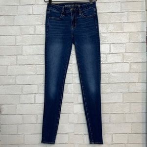 American Eagle Jeggings Skinny Jeans 2 Long